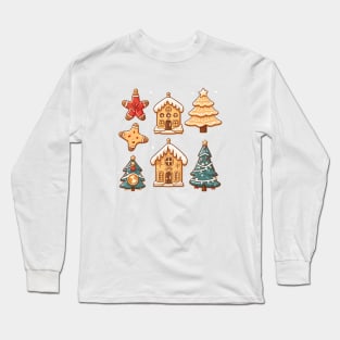 Christmas patterns Long Sleeve T-Shirt